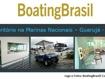 BoatingBrasil aumenta sua agilidade e presteza no atendimento ao seu cliente através de novo escritório e estrutura dentro das Marinas Nacionais – 18-11-2011