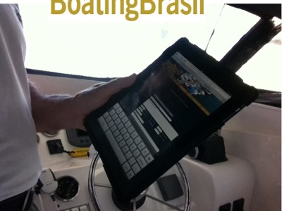 A BoatingBrasil inova no mercado náutico mantendo seus clientes informados em tempo real através de iPads – 30-01-2012