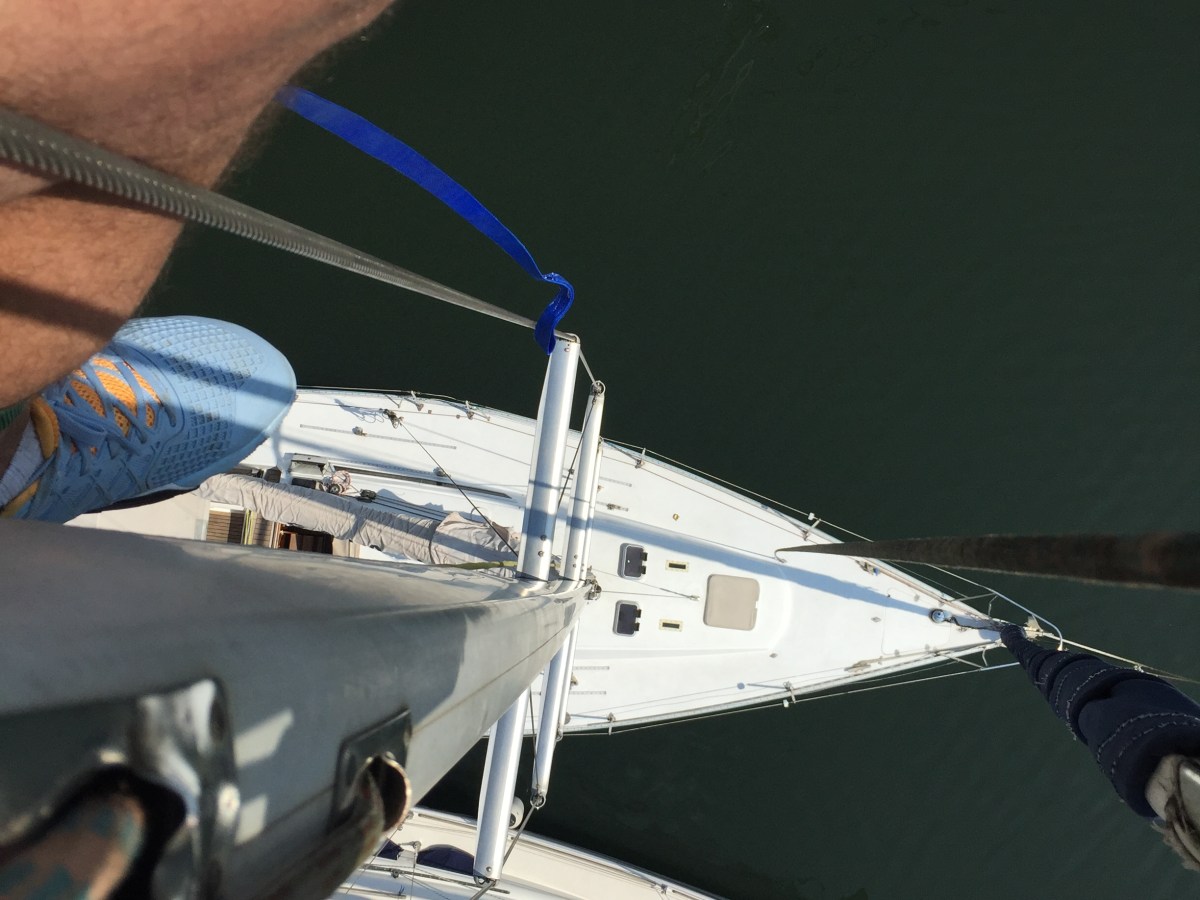 Rapel: uma opção para subir sozinho no mastro do&nbsp;veleiro