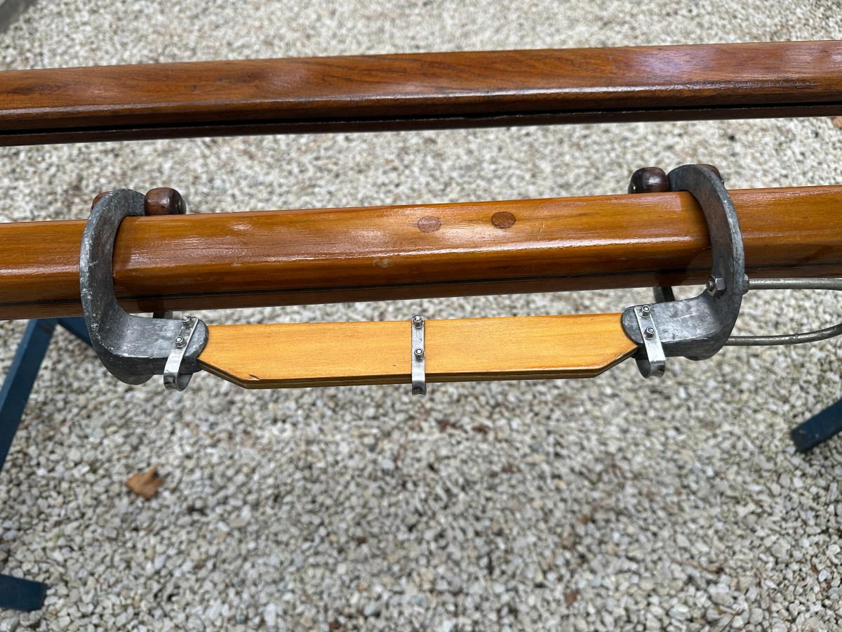 Construção de uma nova retranca e carangueja para a mestra do&nbsp;Gabiru